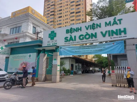 Bệnh viện Mắt Sài Gòn Vinh bị “tố” không trung thực