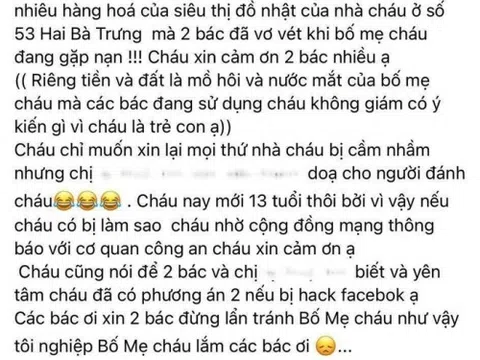 Công an lên tiếng việc con trai 13 tuổi của Đường "Nhuệ" kêu cứu