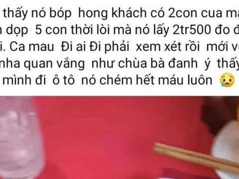 Vụ dùng bữa hết 1,2 triệu, đăng lên MXH với giá gấp đôi: Lời trần tình của nữ du khách