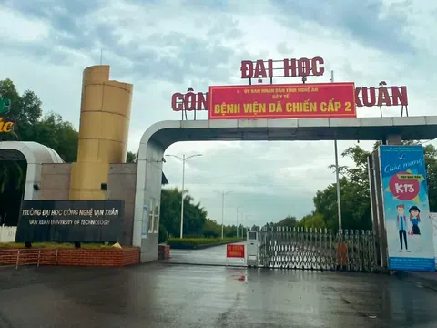 Nghệ An: Trường đại học bị thu hồi hơn 41 ha đất