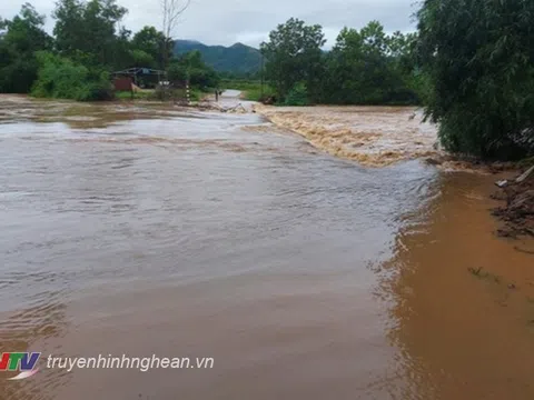 Cảnh báo lũ trên các sông tỉnh Nghệ An và Thanh Hóa