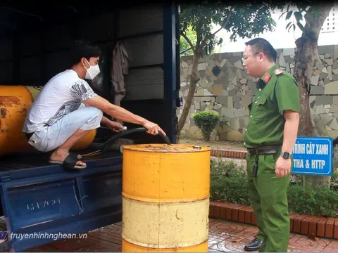 Nghệ An: Phá chuyên án, làm rõ hàng loạt vụ trộm cắp dầu tại Khu công nghiệp Nam Cấm