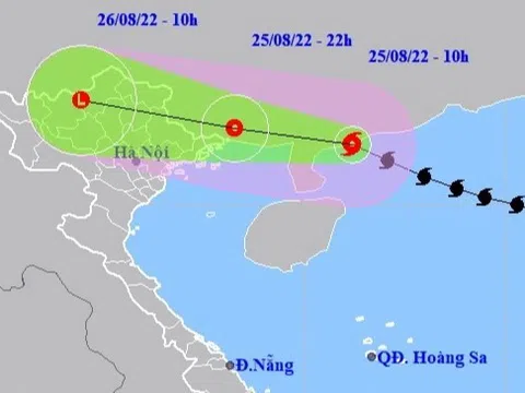 Bắn pháo hiệu cảnh báo tại 14 điểm từ Quảng Ninh - Nghệ An