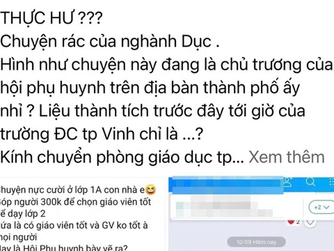 Đầu năm học mới, những khoản tiền kỳ lạ "đến hẹn lại lên"