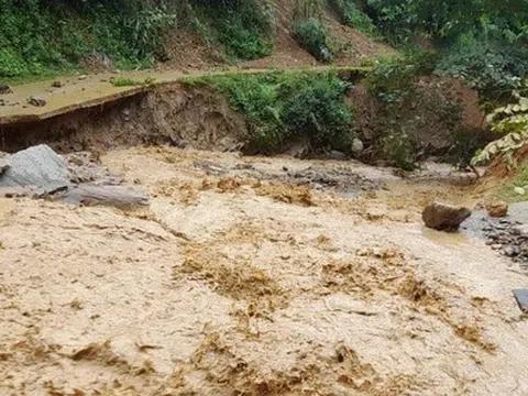 Khẩn trương khắc phục mưa lũ trên địa bàn huyện miền núi Nghệ An