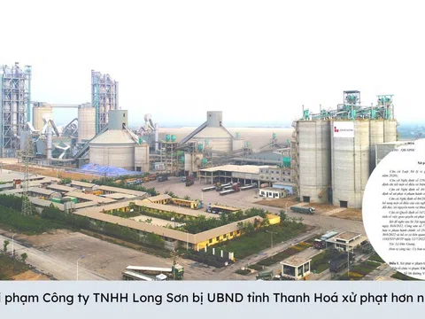 Thanh Hoá: Tràn lan vi phạm, Công ty TNHH Long Sơn bị xử phạt hơn nửa tỷ đồng