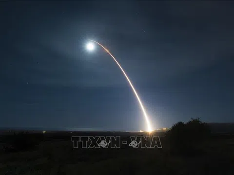 Mỹ phóng thử tên lửa đạn đạo liên lục địa Minuteman III