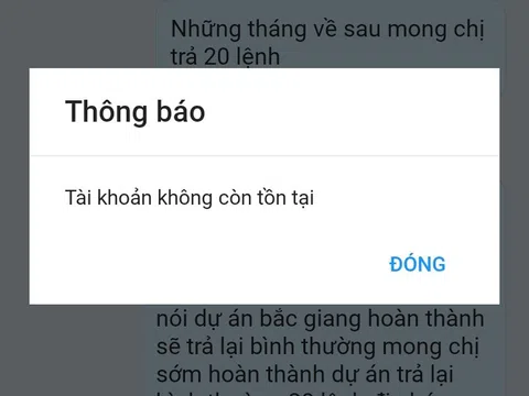 Nhiều tài khoản zalo của nhân viên BĐS Nhật Nam “không còn tồn tại“?