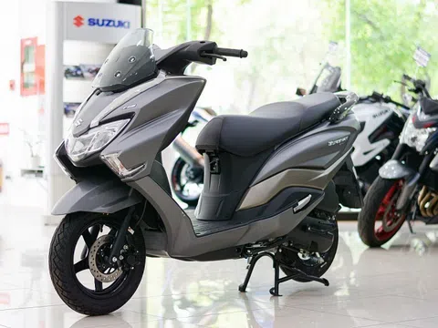 Suzuki triệu hồi xe Burgman Street vì bình xăng có nguy cơ bị rỉ sét