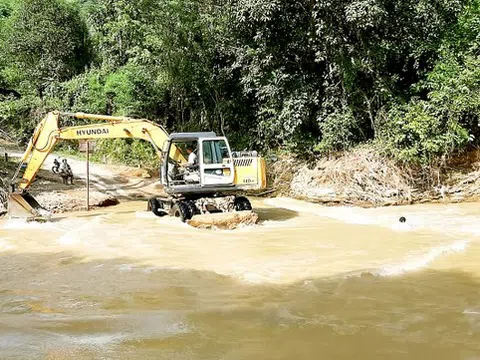 12 bản bị cô lập do mưa lũ ở Nghệ An đã thông tuyến