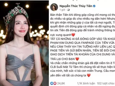 Thùy Tiên cùng dàn người đẹp kêu gọi từ thiện “nhanh hơn bão”: Có đúng luật?