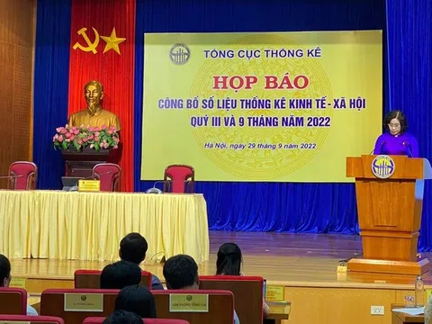 Tăng trưởng GDP 9 tháng cao nhất trong 12 năm qua