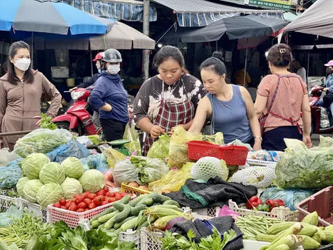 Nghệ An: Giá rau xanh tăng mạnh sau mưa bão