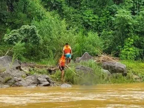 Tìm thấy thi thể thanh niên bị lũ cuốn trôi tại sông Bung