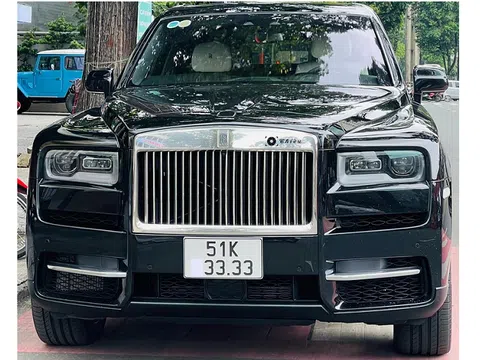 Rolls-Royce Cullinan tại Sài Gòn đeo biển “tứ quý 3”, không dưới 40 tỷ?