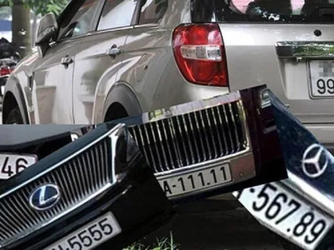 Đấu giá biển số ô tô: Giá khởi điểm xác định thế nào?