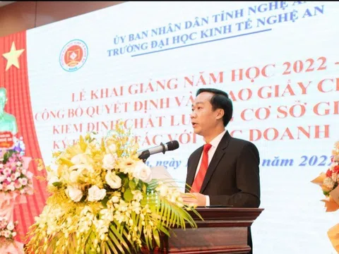 Trường Đại học Kinh tế Nghệ An: Sức trẻ của mái trường 62 năm hình thành và phát triển