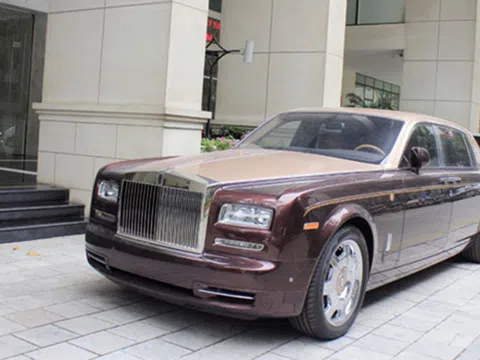 Rolls-Royce Phantom "lửa riêng" của ông Trịnh Văn Quyết đấu giá từ 28 tỷ