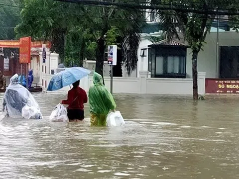 Hà Tĩnh: Mưa lớn trên diện rộng