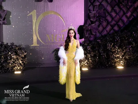 Thùy Tiên thay 5 trang phục ở chung kết Miss Grand International 2022