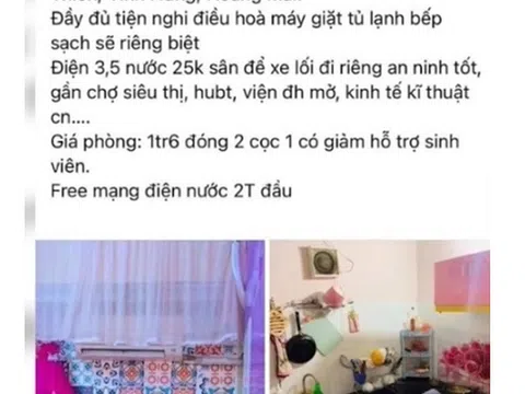 Cảnh báo thủ đoạn lừa đảo khi thuê phòng trọ ở Hà Nội