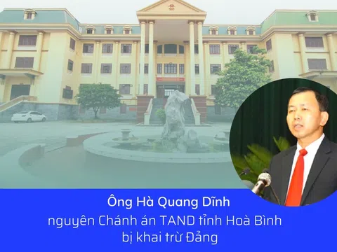 Nguyên Chánh án TAND tỉnh bị khai trừ Đảng