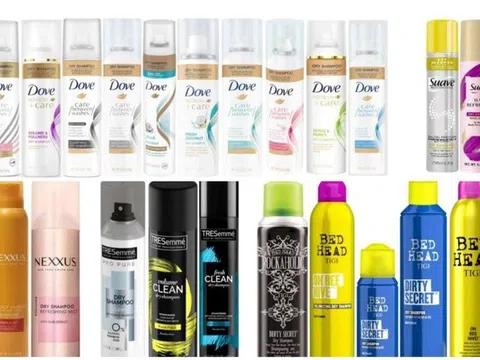 Tập đoàn Unilever thu hồi hàng loạt dầu gội khô nghi chứa chất gây ung thư