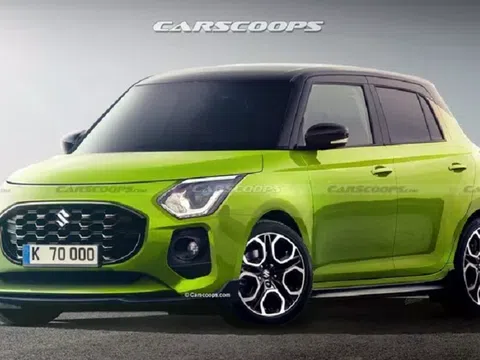 Ngoại hình Suzuki Swift thế hệ mới sau hơn 8 năm chưa nâng cấp