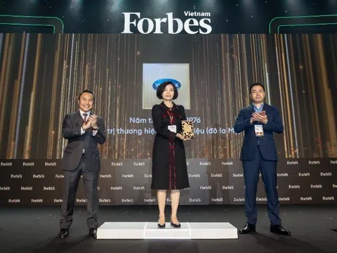 Vinamilk - Thương hiệu "tỷ USD" duy nhất trong Top 25 thương hiệu F&B dẫn đầu của Forbes Việt Nam