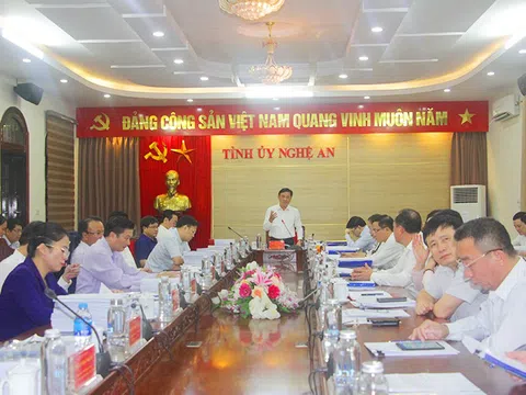 Ban Thường vụ Tỉnh ủy họp phiên thường kỳ tháng 10/2022