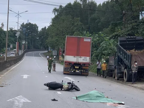 Tai nạn giao thông trên QL 1A làm 1 người tử vong thương tâm