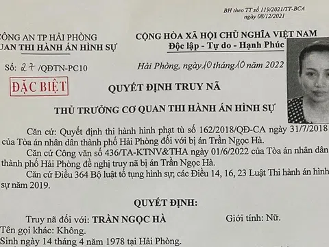 Bắt giữ “nữ quái” bán ma túy bị truy nã đặc biệt