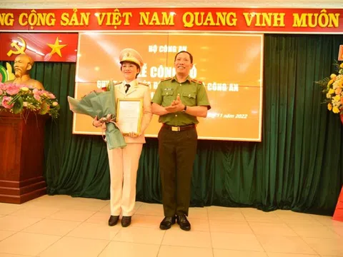 Bộ Công an điều động, bổ nhiệm nhân sự lãnh đạo 5 cơ quan, đơn vị