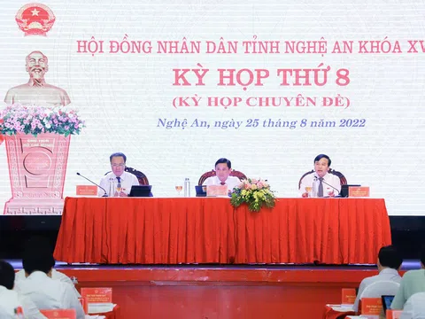 Nghệ An: HĐND tỉnh khóa XVIII triệu tập kỳ họp thứ 10