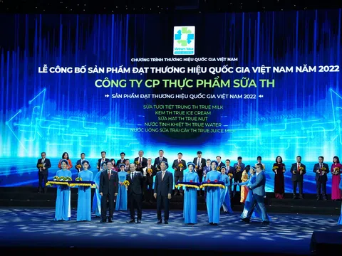 Thương hiệu quốc gia: Vinh danh 5 nhóm sản phẩm của Tập đoàn TH