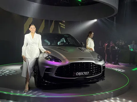 Cận cảnh Aston Martin DBX 707 hơn 21,7 tỷ của Đặng Lê Nguyên Vũ