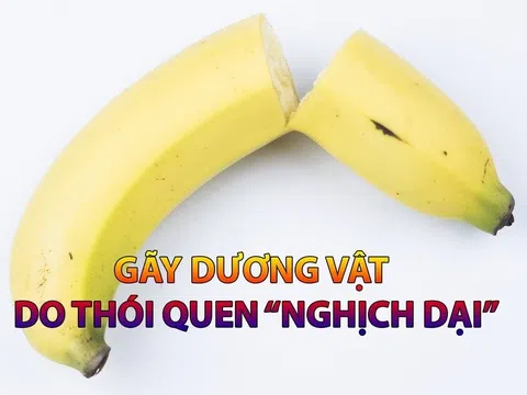 Gãy dương vật do thói quen “nghịch dại”