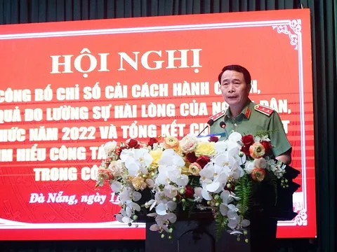 Công an Nghệ An năm thứ 7 liên tiếp đứng đầu về Chỉ số cải cách hành chính