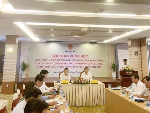 Nghệ An: Thực hiện tham mưu triển khai Đề án xác định Chỉ số cải cách hành chính giai đoạn 2022-2030.