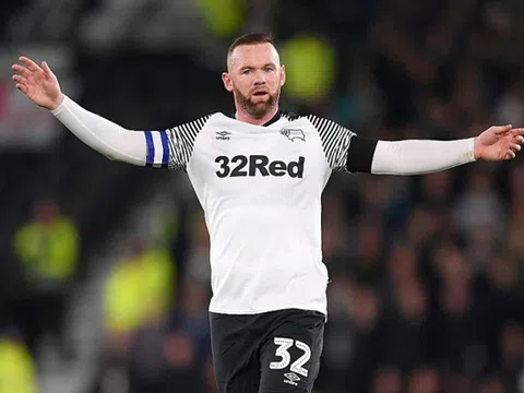 Rooney ghi bàn giúp Derby County đi tiếp qua đó tái ngộ M.U