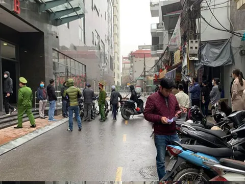 Người phụ nữ rơi từ tầng 20 chung cư Golden Palm xuống đất t.ử vo.ng