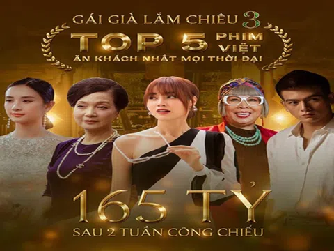 Giữa tâm bão Oscar 2020, "Gái Già Lắm Chiêu 3" lọt top 5 phim Việt ăn khách nhất sau hai tuần công chiếu!