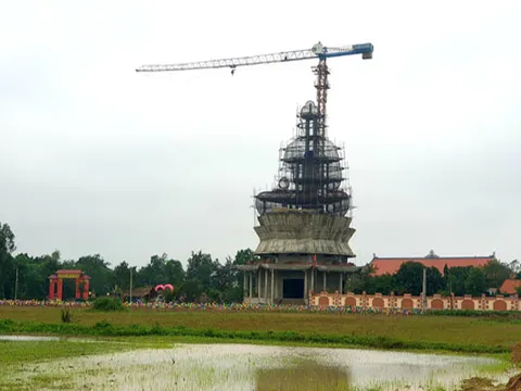 Vụ Xây chùa Phúc Lạc trái phép: Sở Xây dựng Nghệ An có “hợp thức hóa” cho sai phạm?