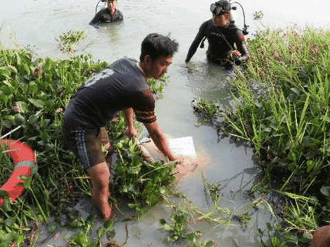 Tìm thấy thi thể 2 người chìm dưới hồ nước ở Bình Dương