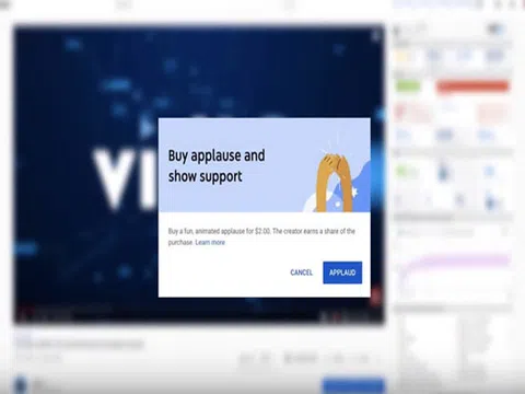 YouTube có thêm tính năng boa tiền cho kênh yêu thích, mỗi lần "tip" chỉ 2 USD