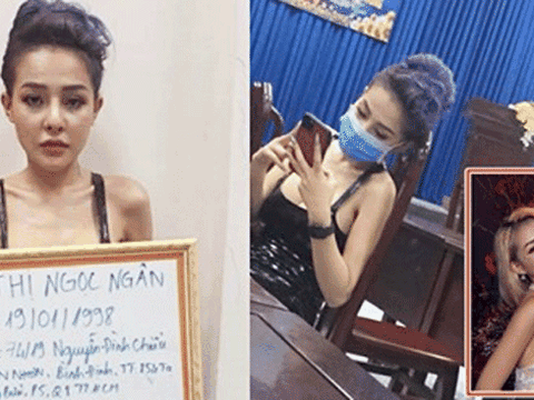 "Hot girl Ngân 98" cùng với hàng chục dân chơi dương tính với chất ma tuý