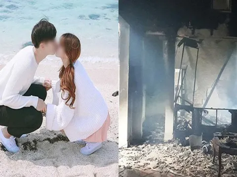 Bi hài cặp vợ chồng yêu 2 năm chờ mãi mới đến đêm tân hôn thì đúng lúc nhà lại bị cháy phải ra đê ngủ