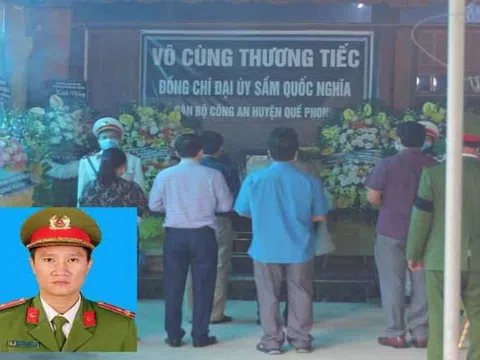 Chiến sỹ công an hi sinh: Truy thăng quân hàm, đề xuất truy tặng Huân chương chiến công hạng Nhì