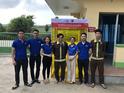 Thanh niên Nghệ An sáng chế buồng khử khuẩn phòng chống dịch