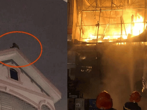 Nghệ An: Đòi “tự vẫn” vì thấy nhà mình thuê bị cháy